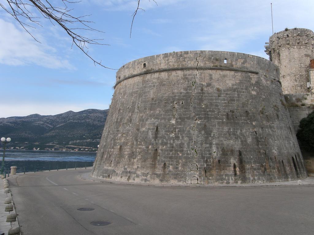Forteca Apartments - Korcula Centre Bagian luar foto
