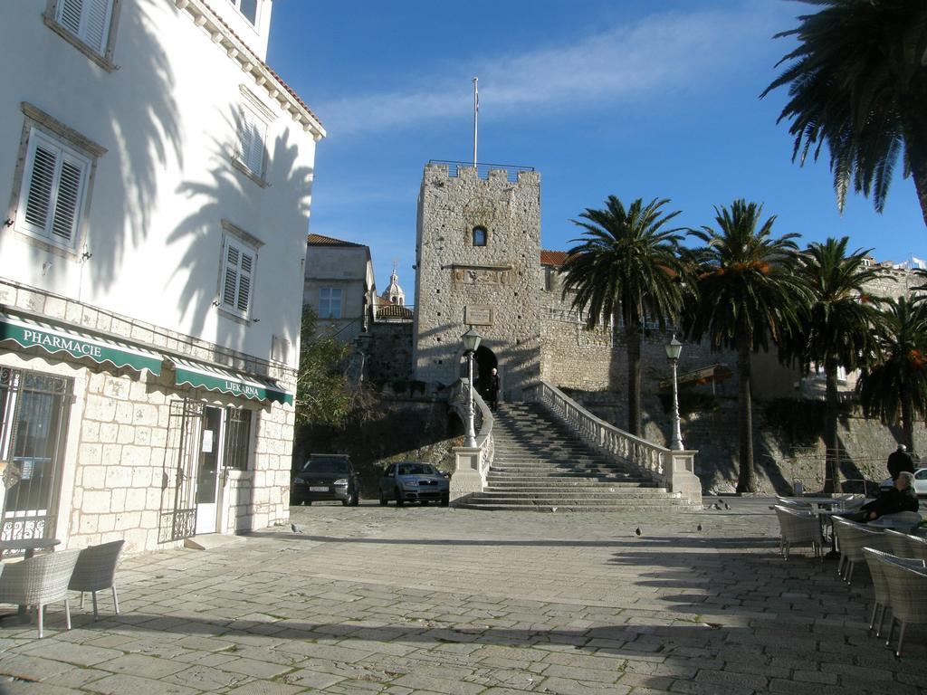 Forteca Apartments - Korcula Centre Bagian luar foto